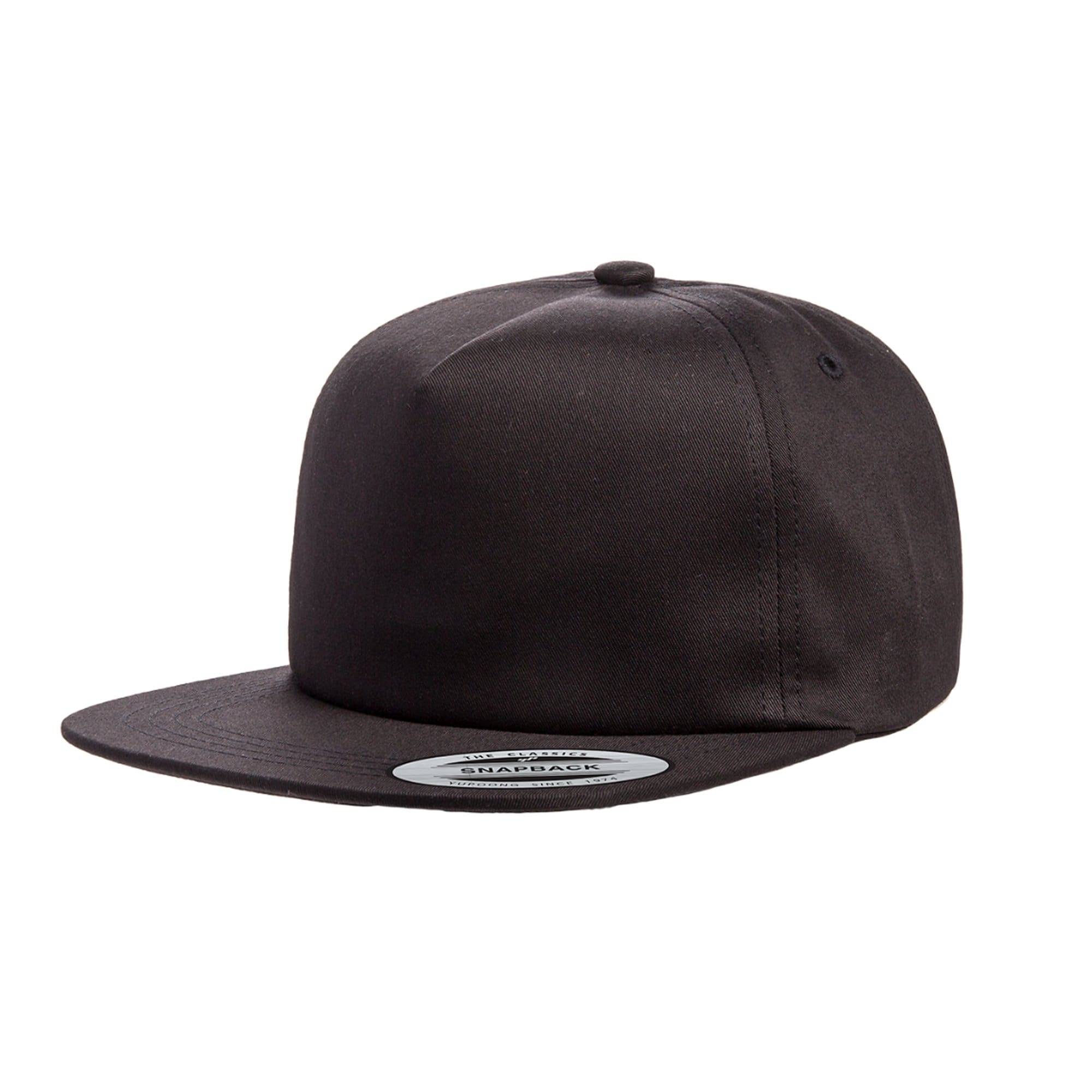Unstructured snapback hat for embroidery or screen print at Black Fish ...