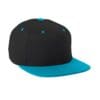 black-x-teal