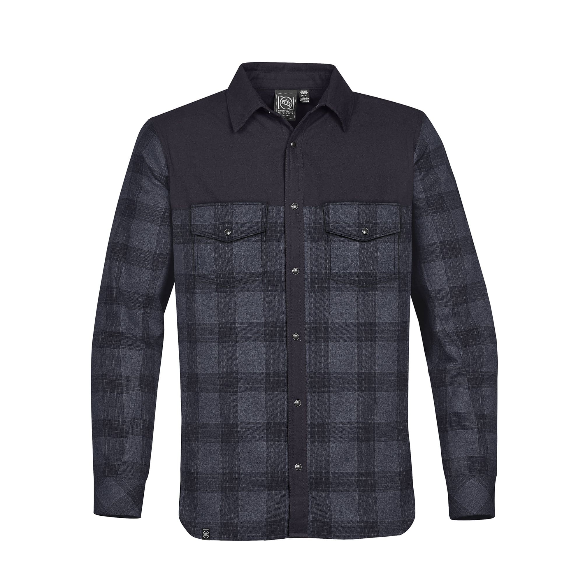 Fleece lined hot sale check shirt