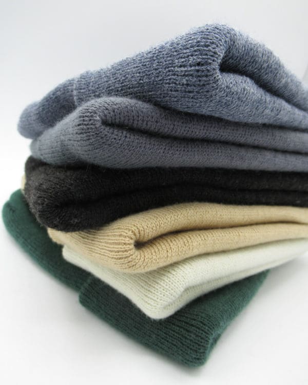 Tight knit roll-up toques for embroidery or screen print at Black Fish ...