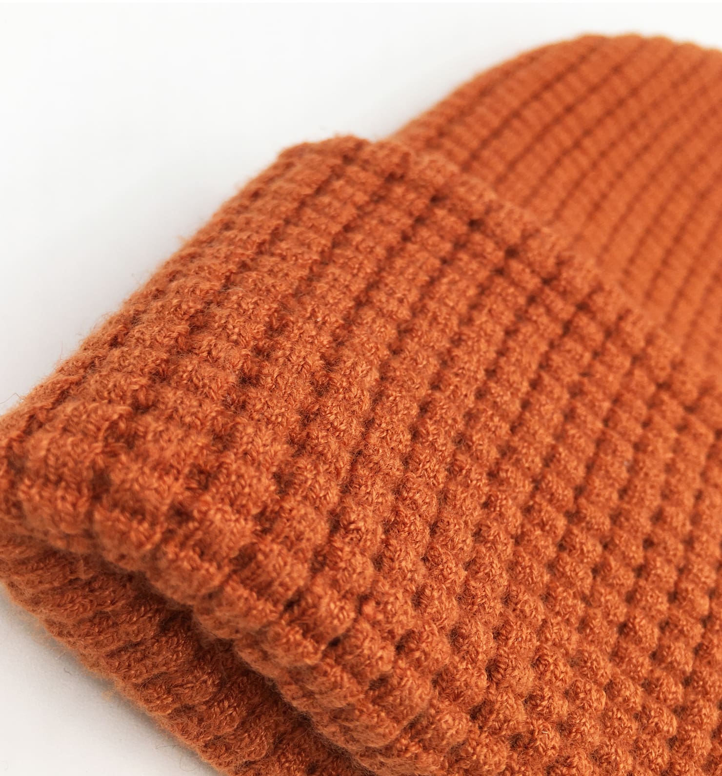 Waffle knit toque for embroidery or screen print at Black Fish Clothing
