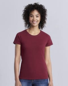Gildan 5000L Heavy Cotton™ Women’s T-Shirt for customisation embroidery or screenprint in Whistler Canada
