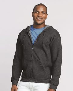 Gildan 18600 Heavy Blend™ Full-Zip Hooded Sweatshirt for customisation embroidery or screenprint in Whistler Canada
